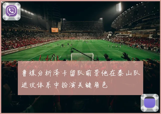 鲁媒分析泽卡留队前景他在泰山队进攻体系中扮演关键角色